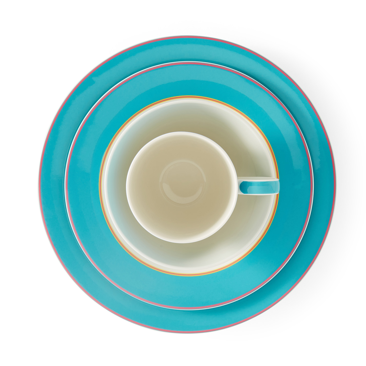 Calypso Turquoise 4 Piece Place Setting image number null